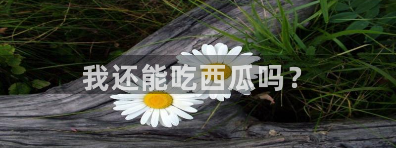 911今日必吃大瓜:我还能吃西瓜吗?